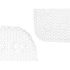 Covoraș de duș antiderapant Berilo BM814-5353 - 320 Alb PVC 53 x 52,5 x 1 cm (6 Unități)