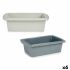 Formă pentru patiserie Kinvara HH038 Gri deschis Gri închis Silicon 1,5 L 16 x 7 x 27,5 cm Cozonac (6 Unități)