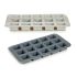 Formă pentru patiserie Kinvara HH528 20,7 x 2 x 11 cm Ciocolată (12 Unități)