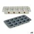 Formă pentru patiserie Kinvara HH528 20,7 x 2 x 11 cm Ciocolată (12 Unități)