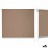 Stor/rulou de fereastră 150 x 180 cm Bej Pânză Plastic (6 Unități)