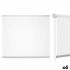 Stor/rulou de fereastră 180 x 180 cm Alb Pânză Plastic (6 Unități)