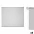 Stor/rulou de fereastră 180 x 180 cm Gri Pânză Plastic (6 Unități)