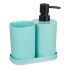 Set de Baie Berilo B8108-S3-MINT Negru Verde polipropilenă (12 Unități)