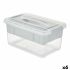 Cutie Multifuncțională Kipit 02 1310 Gri Transparent Plastic 5 L 29,5 x 14,5 x 19,2 cm (6 Unități)