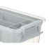 Cutie Multifuncțională Kipit 02 1310 Gri Transparent Plastic 5 L 29,5 x 14,5 x 19,2 cm (6 Unități)