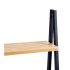 Raft de Baie Berilo WR5504-4-425 Negru Natural 40 x 109,3 x 30 cm