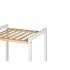 Raft de Baie Berilo WR5503-4-460 Alb Natural 35 x 30 x 100 cm