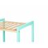 Raft de Baie Berilo WR5503-4-461 Natural Mentă 35 x 30 x 100 cm