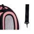 Transportor Negru Roz Plastic 37 x 17 x 22 cm (6 Unități)