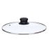 Capac pentru oale Kinvara CN-SW1304-24CM Transparent Argintiu Geam 24 cm (12 Unități)