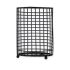 Suport pentru ustensile de bucătărie Kinvara W7728-2P Negru Metal 11,3 x 16 x 11,3 cm (6 Unități)
