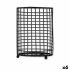 Suport pentru ustensile de bucătărie Kinvara W7728-2P Negru Metal 11,3 x 16 x 11,3 cm (6 Unități)