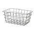 Coș Multifuncțional Kinvara W579K-M BLACK Negru Metal 30,3 x 14 x 22,5 cm Dreptunghiular (6 Unități)