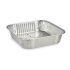 Set de vase de bucătărie Kinvara 23241 Aluminiu Pătrat 20,5 x 6,5 x 20,5 cm De unică folosință (12 Unități)