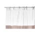 Perdea de duș Berilo 215 Bej Transparent Plastic PEVA 180 x 180 cm (12 Unități)
