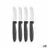 Set de Cuțite Kinvara CN-KT172244E Negru Argintiu Oțel inoxidabil Plastic 17 cm (12 Unități)
