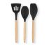 Set de Ustensile pentru Bucătărie Kinvara KT190069 Lemn Silicon (6 Unități)