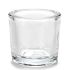 Suport de Lumânări Transparent Sticlă 6,5 x 6 x 6,5 cm (12 Unități)