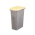 Coș de gunoi pentru hârtie Stefanplast Galben Gri Plastic 25 L (6 Unități)