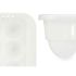 Recipient pentru ouă Kinvara 02 1067 Alb Transparent Plastic 17,5 x 7 x 28,5 cm (12 Unități)