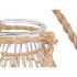 Suport de Lumânări Staniu Transparent Natural Sticlă Въже 20 x 30 cm (4 Unități)