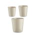 Set de ghivece Ibergarden CONICO-7044 Gri Argilă Cónica Ø 14 cm Ø 22 cm Ø 17 cm 3 Piese