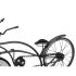 Stolní hodiny Bicicletă Negru Metal 42 x 24 x 10 cm (4 Unități)