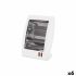 Radiator cu Cuarţ Argon Alb 400-800 W (6 Unități)