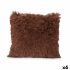 Pernă Maro Bumbac Poliester 45 x 2 x 45 cm (6 Unități)