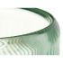 Suport de Lumânări Dungi Verde Geam 9 x 9,5 x 9 cm (12 Unități)