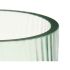 Vază Dungi Verde Geam 9,5 x 16,5 x 9,5 cm (8 Unități)