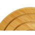 Suport Protecție pentru Masă Kinvara 897 Natural Bambus Rotund 19 x 1 x 19 cm (24 Unități)