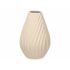 Vază Bej Ceramică 21 x 31 x 21 cm (4 Unități) Dungi